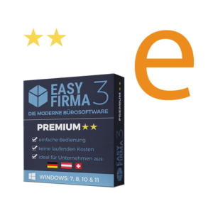 EasyFirma 3 Premium + Zusatzmodul E-Rechnung