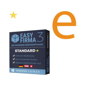 EasyFirma 3 Standard + Zusatzmodul E-Rechnung