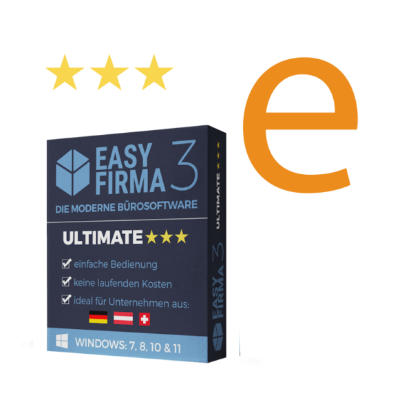 EasyFirma 3 Ultimate + Zusatzmodul E-Rechnung