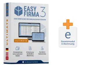 EasyFirma 3 Ultimate + Zusatzmodul E-Rechnung