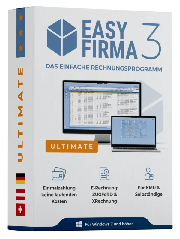 EasyFirma 3 Softwarebox für Ultimate Version