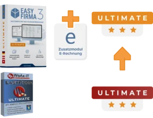 Upgrade EasyFirma 1 auf EasyFirma 3 + Zusatzmodul E-Rechnung