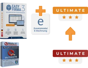 Upgrade EasyFirma 1 auf EasyFirma 3 + Zusatzmodul E-Rechnung