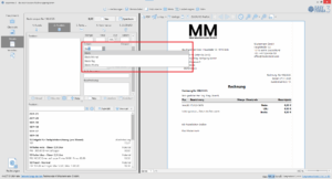 Einheit für ZUGFeRD auswählen