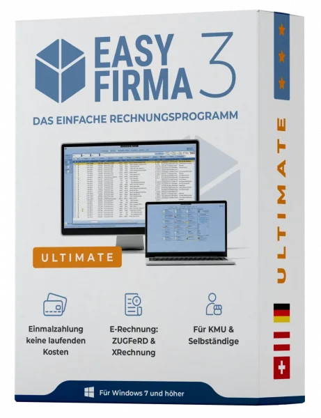 E-Rechnungssoftware EasyFirma mit Validierungstool