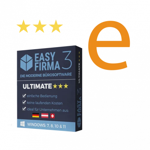EasyFirma Ultimate und Zusatzmodul E-Rechnung