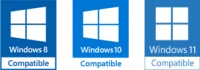 Kompatibel mit Windows 7, 8, 10, 11